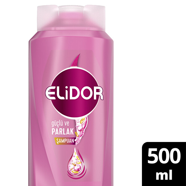 Elidor Güçlü Ve Parlak Şampuan 500 Ml