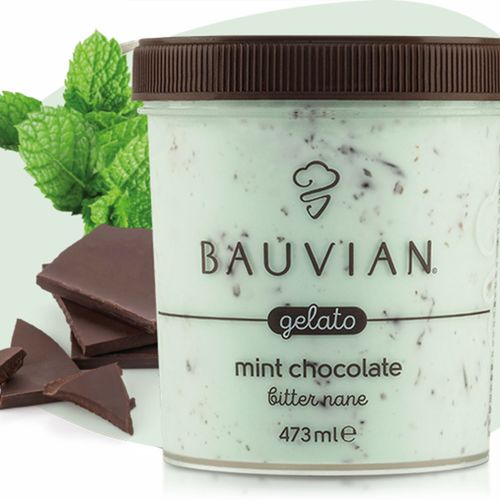 Bauvian Bitter Belçika Çikolatalı Dondurma 473 Ml