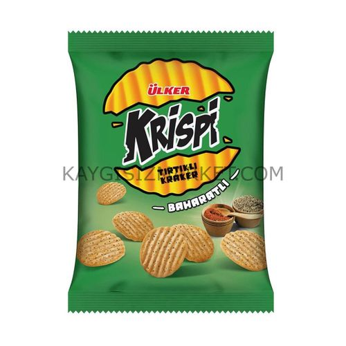 Ülker Krispi Tırtıklı Baharatlı Kraker 48 Gr