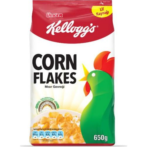 Kellogg's Corn Flakes Mısır Gevreği 650 Gr