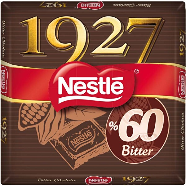 Nestlé 1927 %60 Kakaolu Bitter Tablet Çikolata 60 Gr