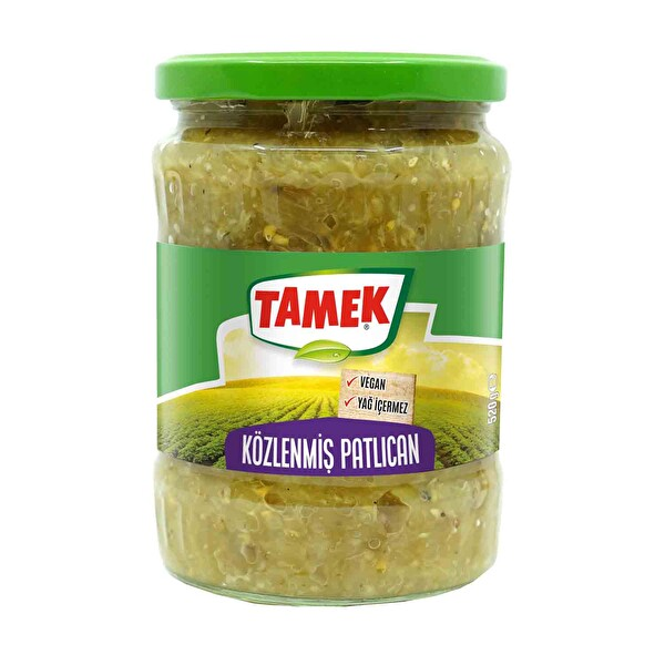 Tamek Közlenmiş Patlıcan 12x520 Gr