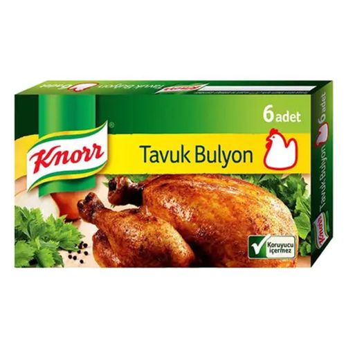 Knorr Tavuk Bulyon 6 Adet