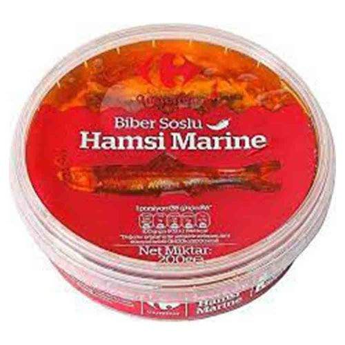 Carrefour Biber Soslu Hamsi Marine 200 Gr