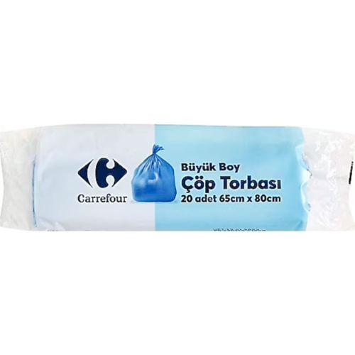 Carrefour Büyük Çöp Torbası 20 Adet