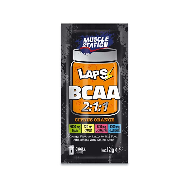 Musclestation BCAA Citrus Orange 1 Adet