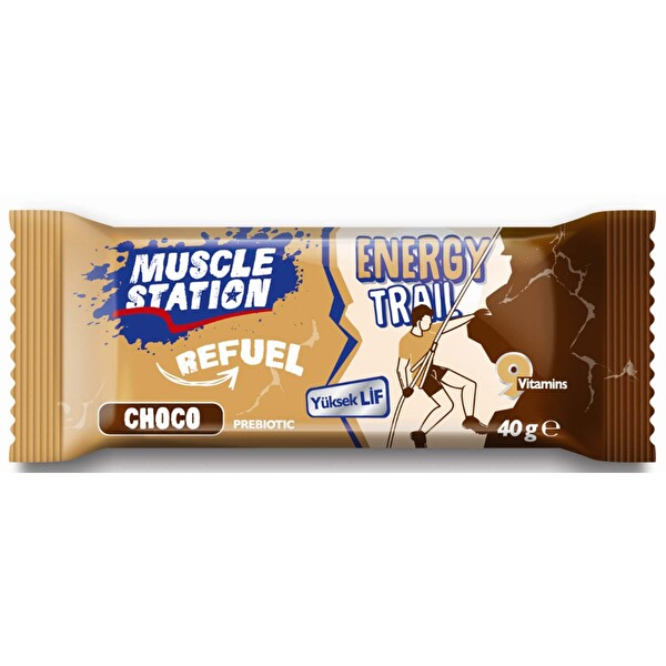 Muscle Station Energy Trail Choco 40 Gr