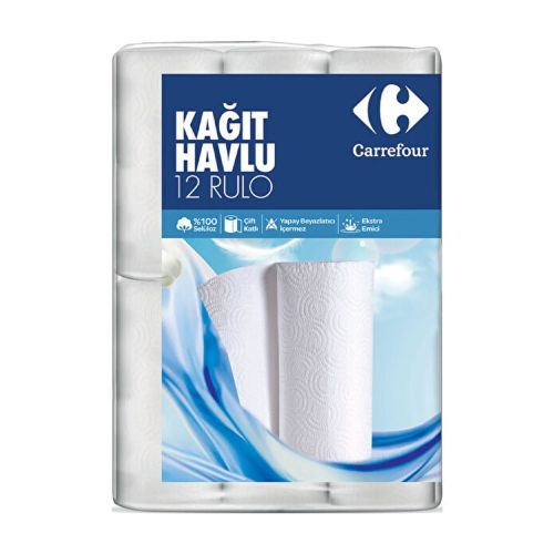 Carrefour 3 Kat 300 Yaprak Dev Havlu 1 Adet