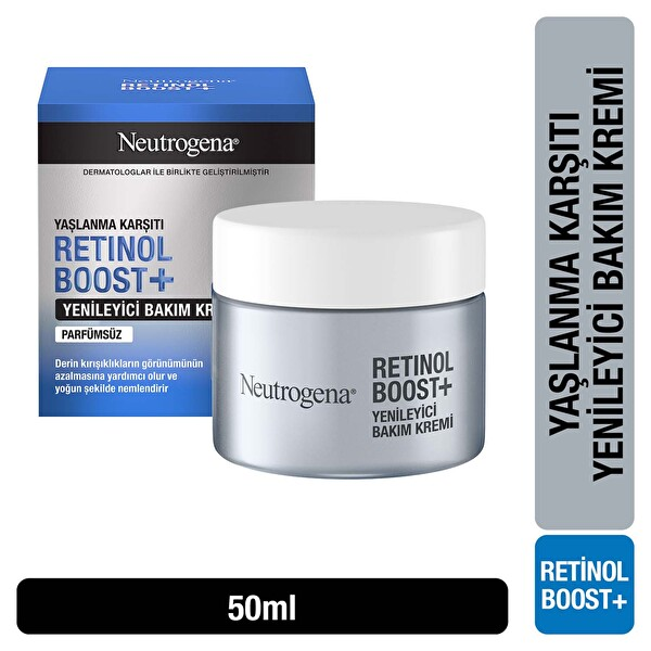 Neutrogena Retinol Boost+ Intense Yenileyici Bakım Kremi 50 Ml