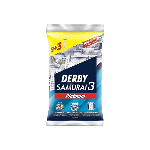 Derby Samurai 3 Platinum 12 Adet