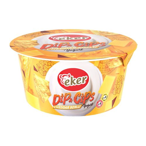 Eker Dip & Cips Cheddar Soslu Yoğurt 125 Gr