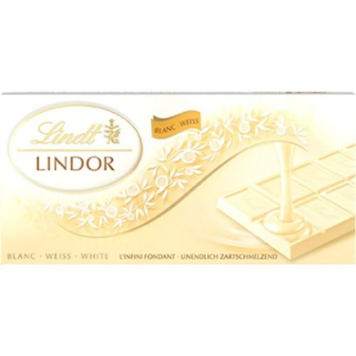 Lindt Lindor White Tablet Çikolata 100 Gr