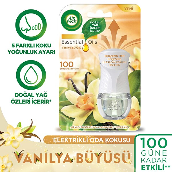 Air Wick Elektronik Oda Kokusu Vanilya Kiti 1 Adet