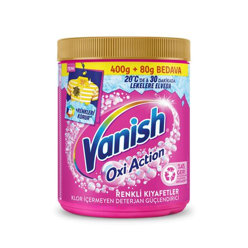 Vanish Multipower Toz Pembe 480 Gr