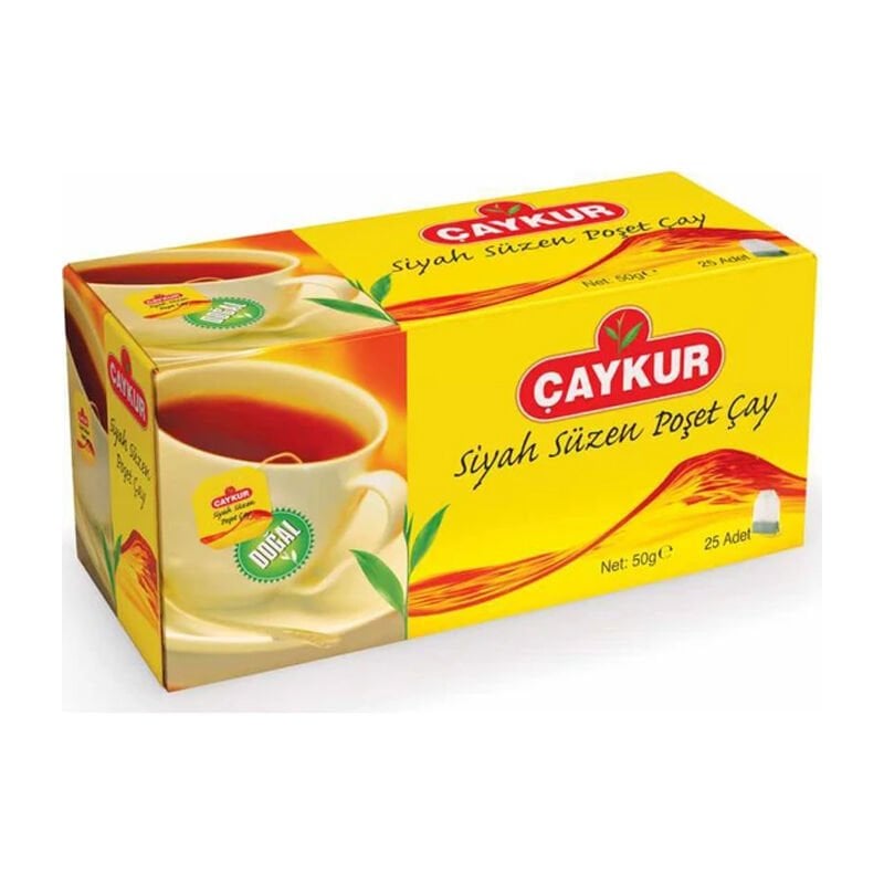 Çaykur Siyah Çay Bardak Poşet 25'li 50 Gr