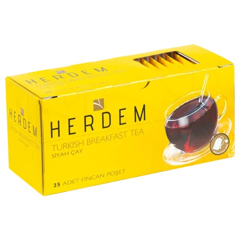 Herdem Bardak Siyah Çay 25x2 Gr