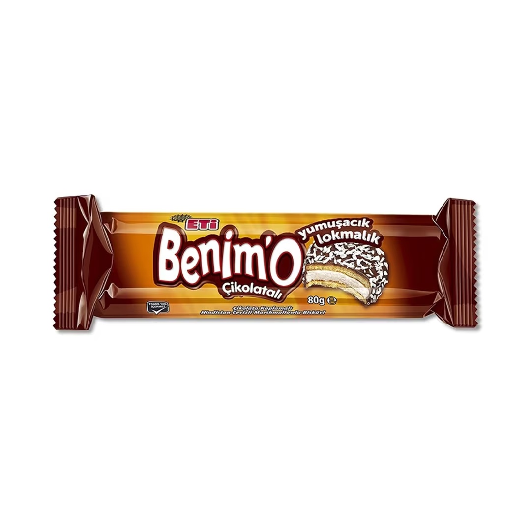 Eti Benimo Çikolatalı Bisküvi 80 Gr