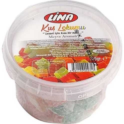 Lina Kuş Lokumu 180 Gr