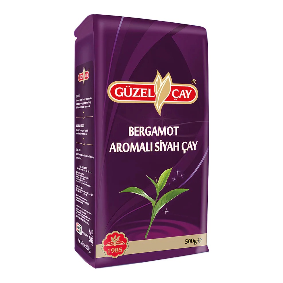 Güzelçay Bergamot Aromalı Siyah Çay 500 Gr