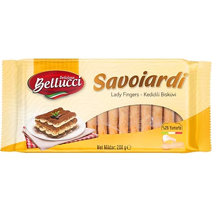 Bellucci Savoiardi Kedi Dili Bisküvi 200 Gr