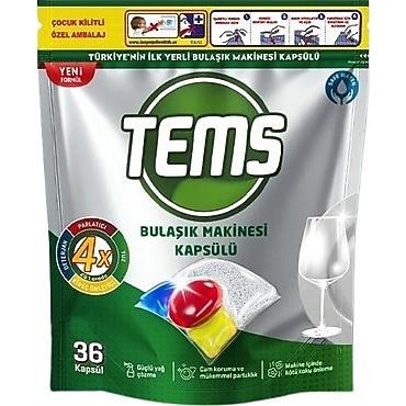 Tems Bulaşık Makinesi Kapsülü 36 Adet