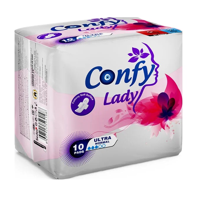 Confy Lady Ultra Normal Hijyenik Ped 10 Adet