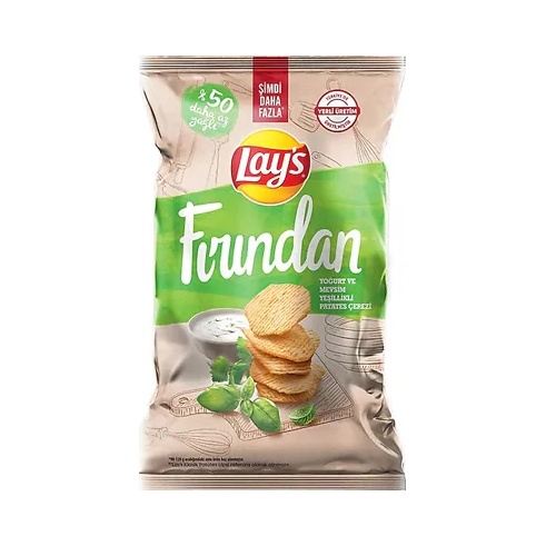 Lays Fırından Yoğurt & Mevsim Yeşillikleri Patates Cipsi 110 Gr