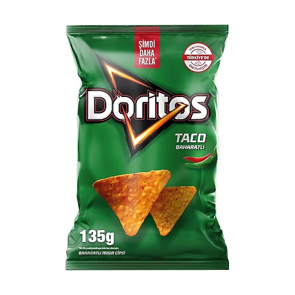 Doritos Taco Baharatlı Mısır Cipsi 135 Gr