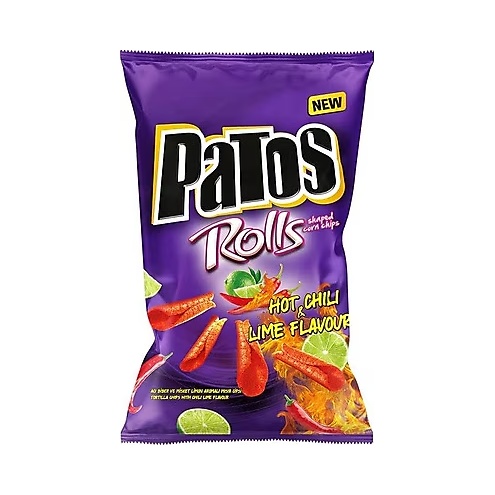 Patos Acılı Rolls Mısır Cipsi 135 Gr