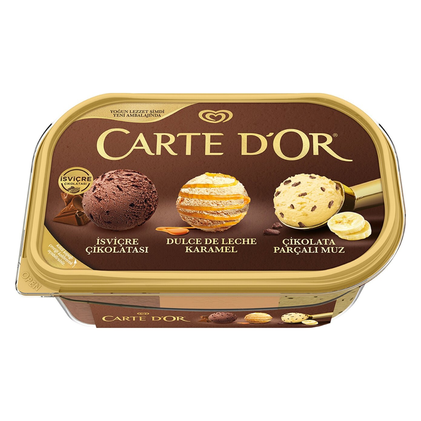 Algida Carte d'Or İsveç Karameli Muz 1.105 Lt