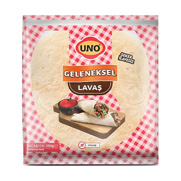 Uno Geleneksel Lavaş 390 Gr
