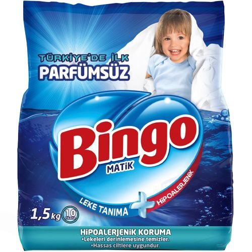 Bingo Konsantre Toz Deterjan 1.5 Kg