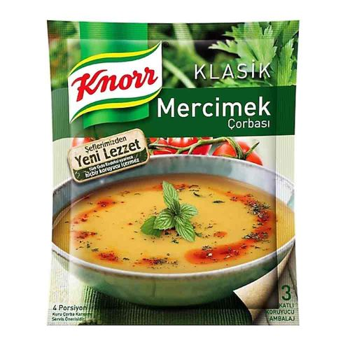 Ferrero Kremalı Sebze Mercimek Çorbası 65 Gr