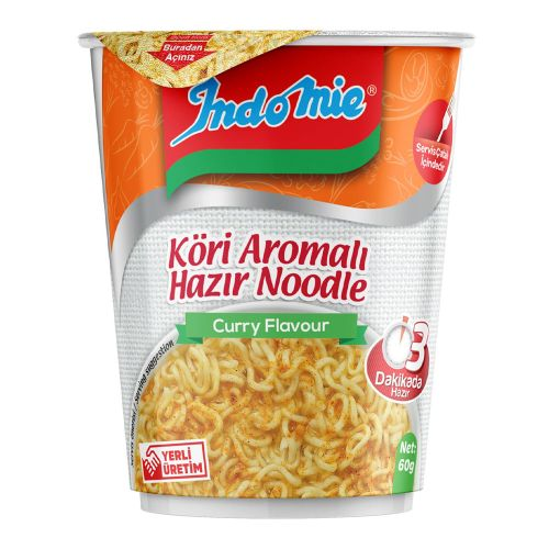 Indomie Köri Bardak Noodle 60 Gr