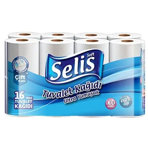 Selis Çift Katlı Tuvalet Kağıdı 16'lı 16 Adet