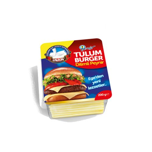 İnan Dilimli Burger Peyniri 200 Gr