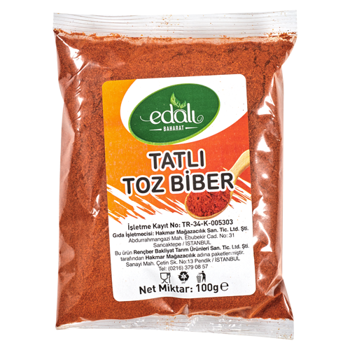 Edalı Tatlı Toz Biber 100 Gr