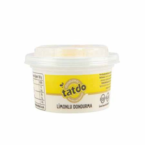 Tatdo Limonlu Kase Dondurma 100 Gr