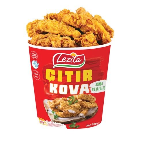 Lezita Piliç Fileto Çıtır Kova 700 Gr