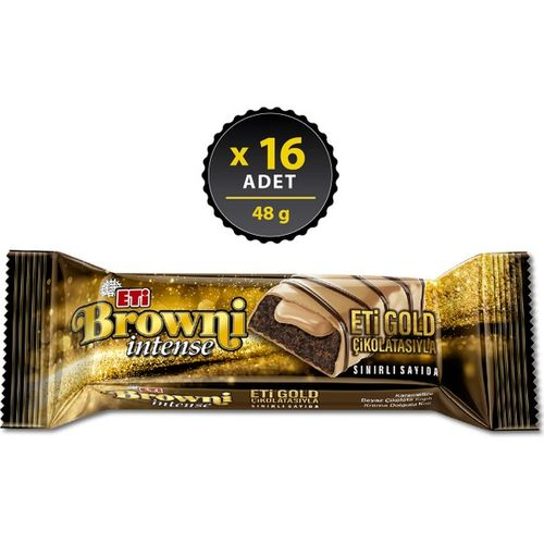 Eti Browni Intense Gold Kek 48 Gr