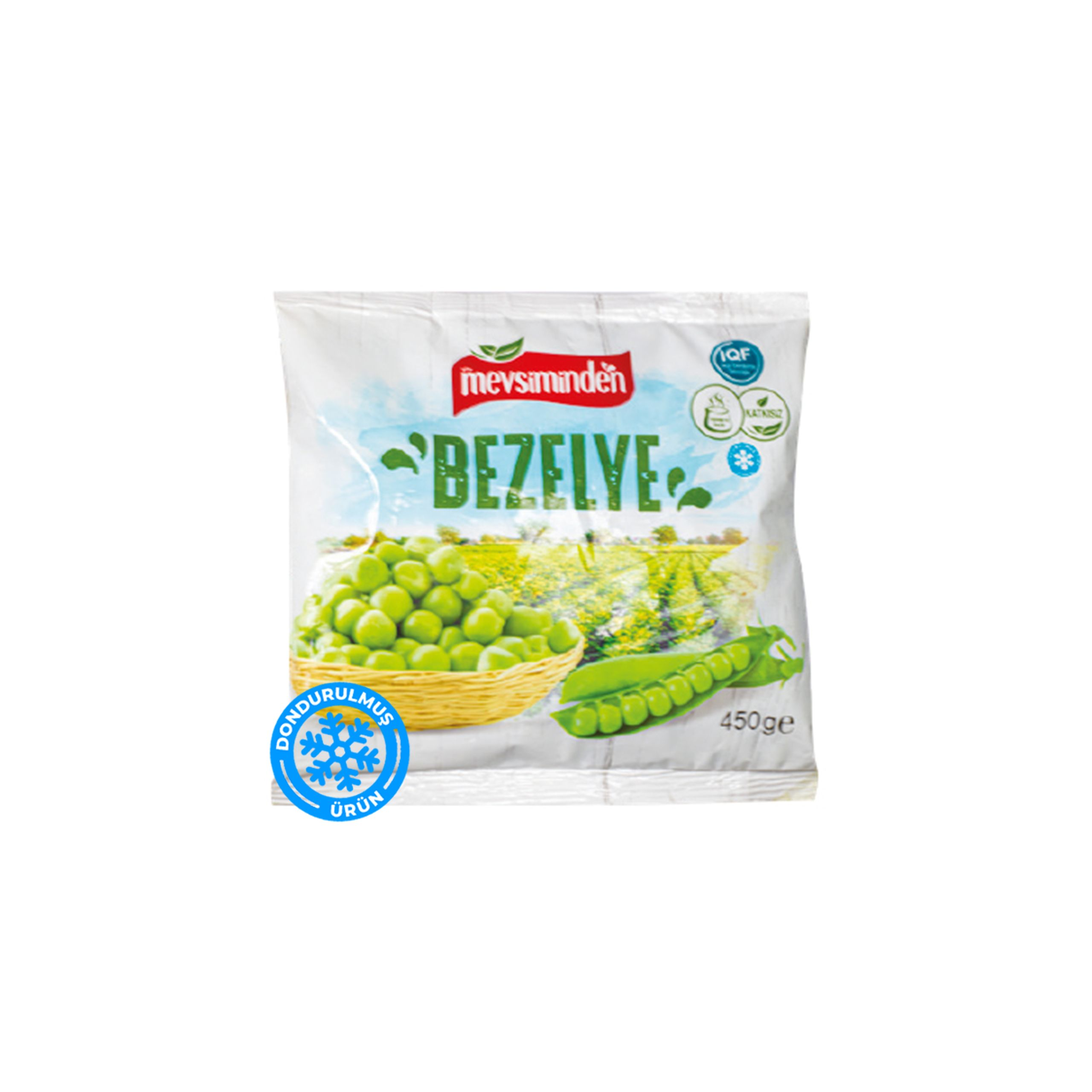 Mevsiminden Dondurulmuş Bezelye 450 Gr