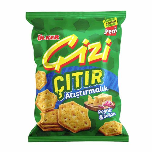 Ülker Çizi Çıtır Peynir Soğanlı Kraker 40 Gr