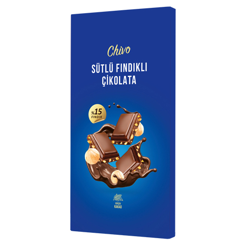 Doruk Fındıklı Tablet Çikolata 80 Gr