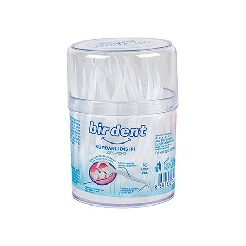 Birdent Kürdanlı Diş İpi 50 Adet