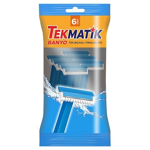 Tekmatik Banyo Tıraş Bıçağı 6 Adet