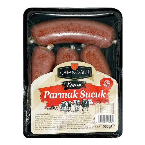 Çapanoğlu Dana Parmak Sucuk 500 Gr