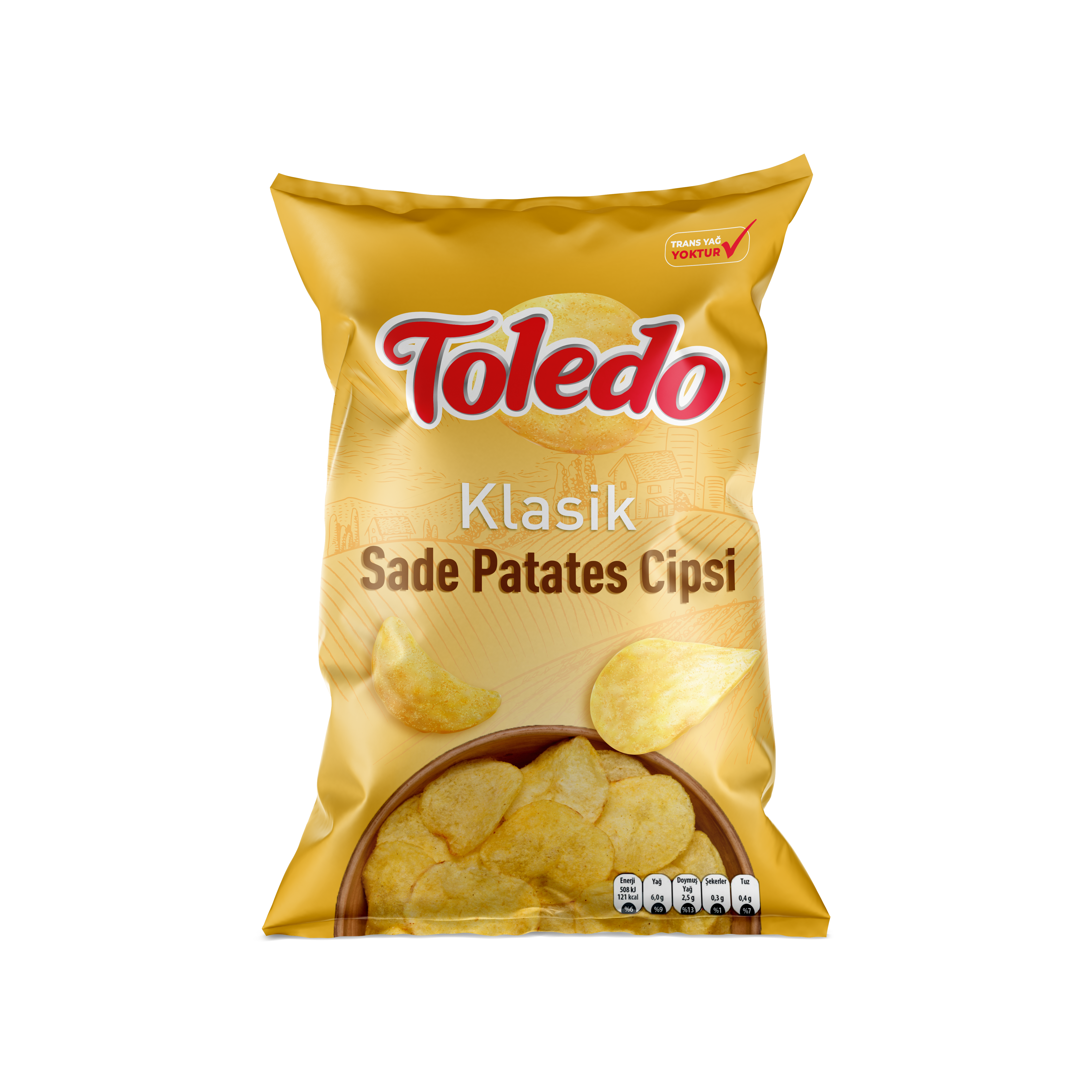Toledo Klasik Patates Cipsi 150 Gr