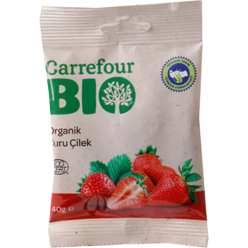 Carrefour Bio Organik Çilek 40 Gr