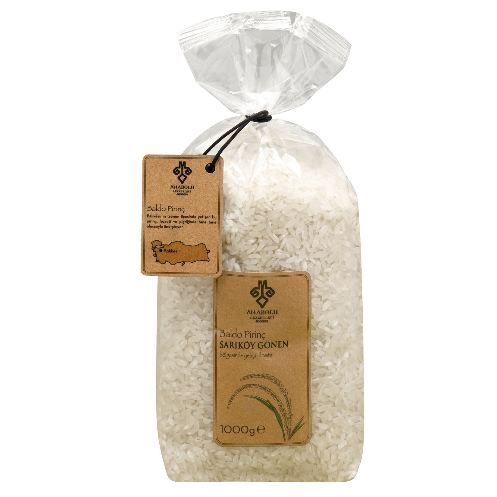 Anadolu Lezzetleri Gönen Baldo Pirinç 1 Kg