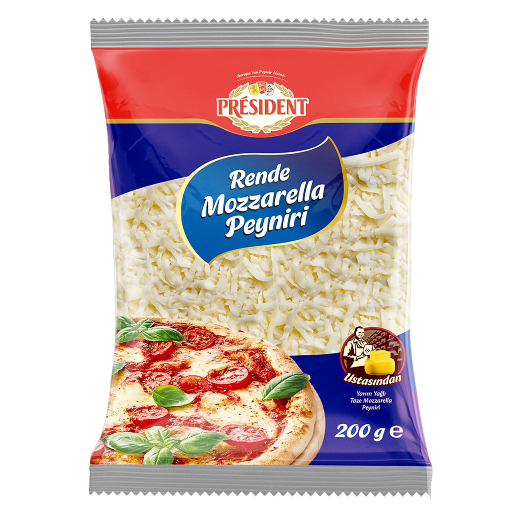 President Rende Mozzarella Peyniri 200 Gr